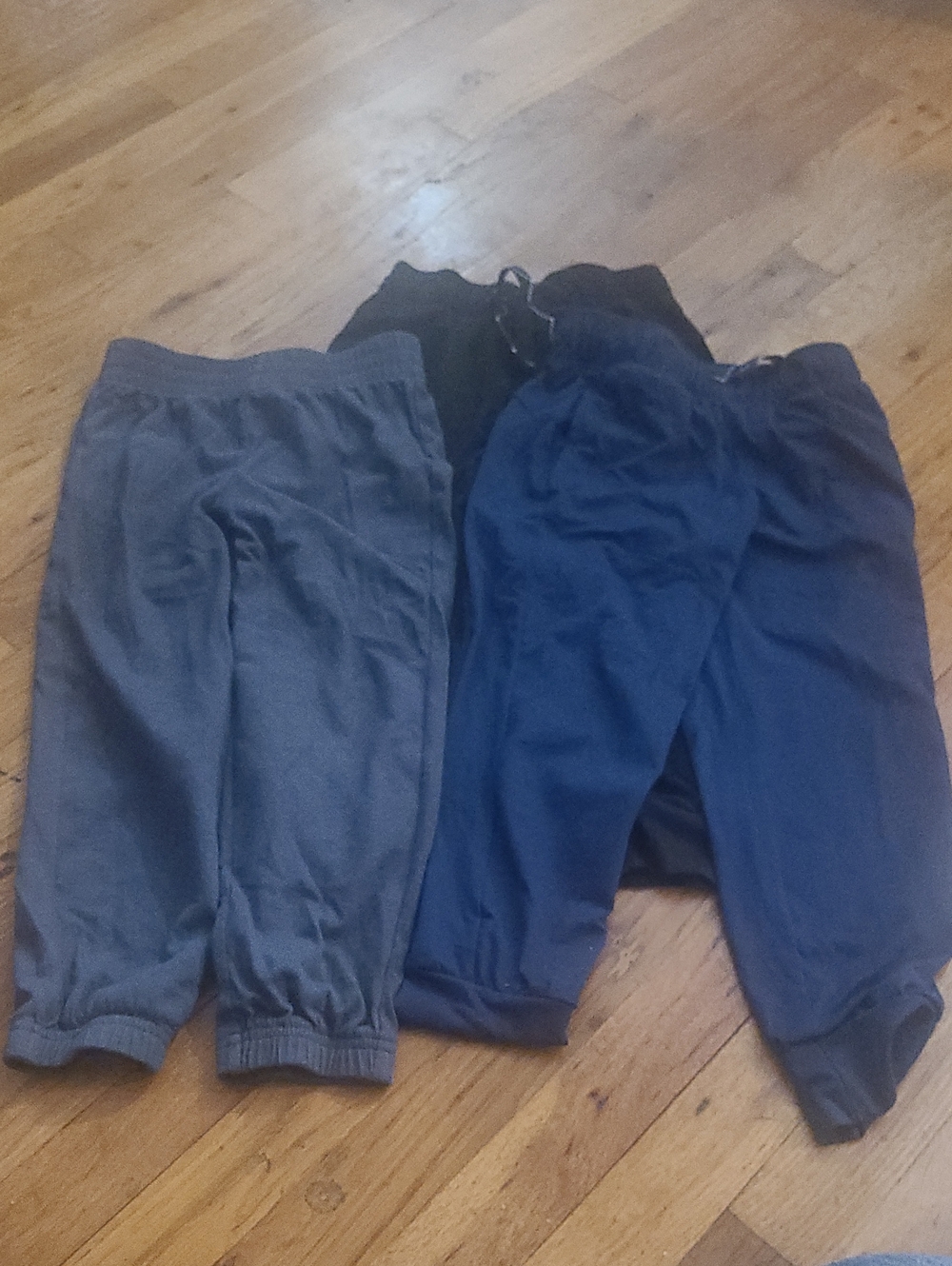 Jumping Beans Boys Elastic Waist Jogger Pants - Gray, Black & Navy